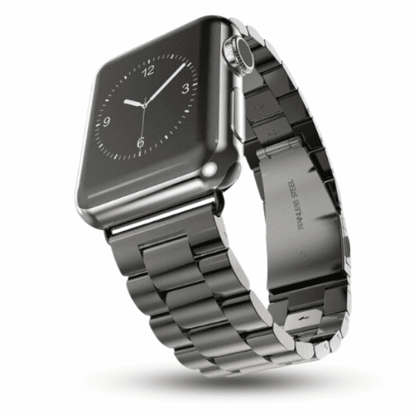 רצועה לשעון אפל ברזל חוליות 38/40/41mm בצבע Black