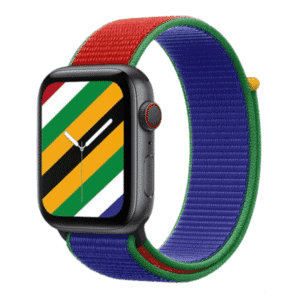 רצועת ניילון בצבע 13# South Africa עבור אפל ווטש Apple Watch - סדרת מדינות