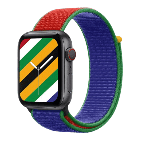 רצועת ניילון בצבע 13# South Africa עבור אפל ווטש Apple Watch - סדרת מדינות