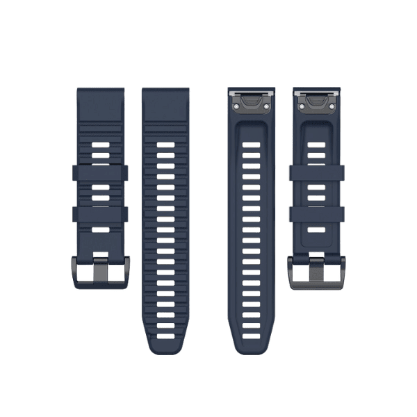 רצועת סיליקון לשעוני גרמין פניקס כחול QUICKFIT 22MM