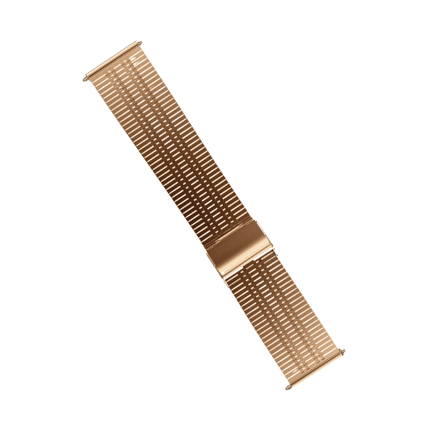 רצועת ברזל Quick Release 22mm Mesh זהב ורדים