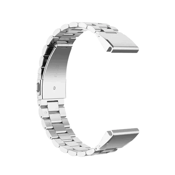 רצועת ברזל חוליות Garmin Fenix QUICKFIT 22MM בצבע Silver