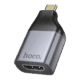 מתאם USB Type-C ל-HDMI של Hoco UA33 להעברת נתונים במהירות 4K 30Hz ושיקוף מסך באיכות גבוהה, מתאים לחיבור מחשבים ניידים ומכשירים תומכי USB-C.