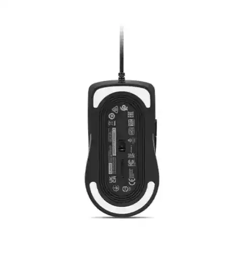 עכבר גיימינג Lenovo M210 RGB עם חיבור USB, רגישות 8000 DPI ומשקל 75 גרם, מתאים לגיימרים מקצועיים ומציע חוויית שימוש נוחה ומדויקת.