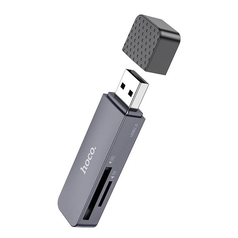 כרטיס זיכרון כפול USB 3.0 עד 2TB מדגם Hoco HB45 עם עיצוב מודרני וקל לשימוש, מתאים להרחבת זיכרון במכשירים ניידים וסטנדרטים.