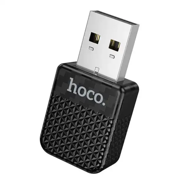 מתאם קארפליי אלחוטי HOCO HU3 עם WiFi ו-Bluetooth 5.0, מתאים לרכב, קל לשימוש, איכות גבוהה, חיבור מהיר, תומך באפליקציות מובייל, שדרוג חווית הנהיגה.