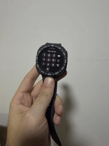 כיסוי 3 ב-1 מגן מסך כיסוי ובזל Galaxy Watch Ultra 2 שחור WP05 photo review