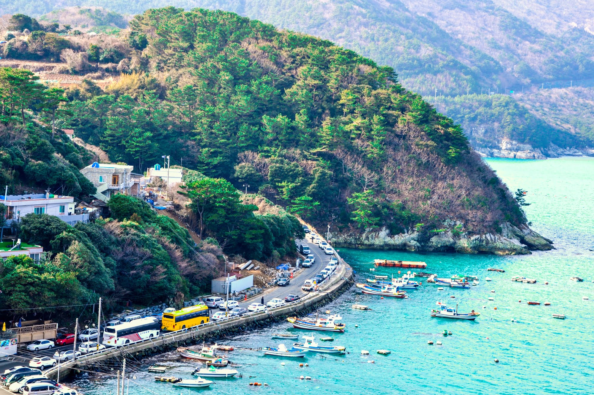 see south korea — Coastline in Geoje, South Korea