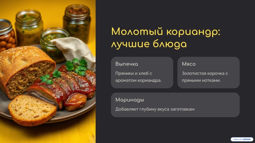 Приправа кориандр: что это за специя и как её использовать? 9 молотый кориандр применение
