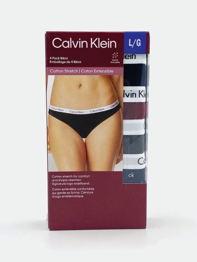 Calvin Klein 4 Pack Bikini Women's Underwear