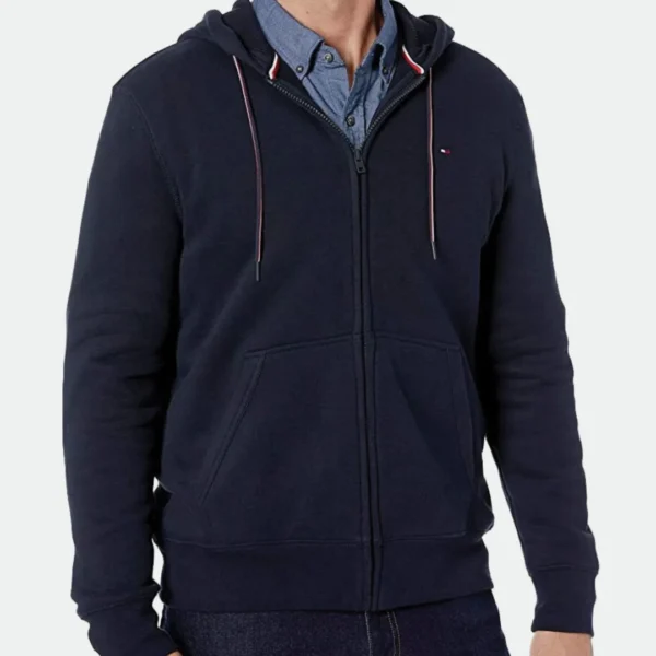 Tommy Hilfiger Men's Small Flag Logo Hoodie