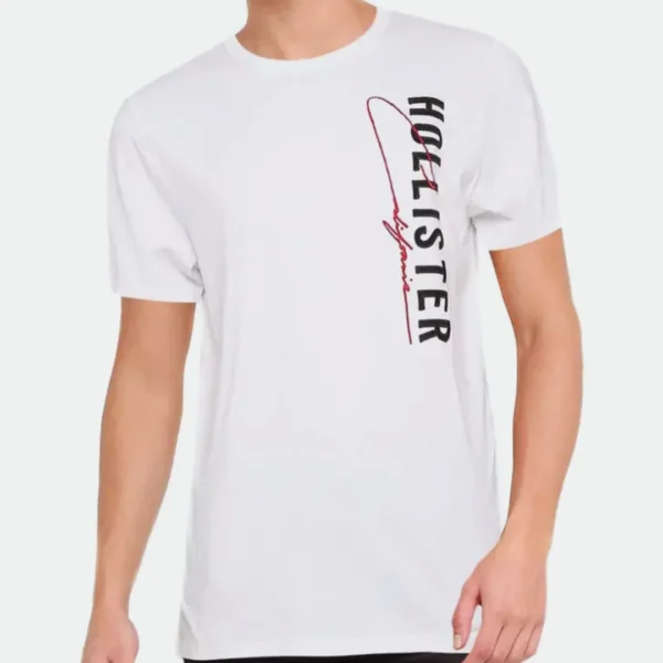HOLLISTER MEN T-SHIRT GRAPHIC PRINT