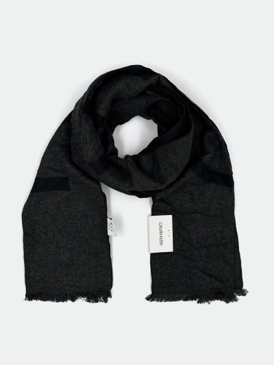 CALVIN KLEIN JACQUARD SCARF GRAPHIC LOGO