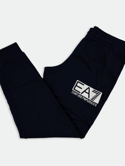 EA7 EMPORIO ARMANI SWEATPANTS TROUSER MONOGRAM LOGO