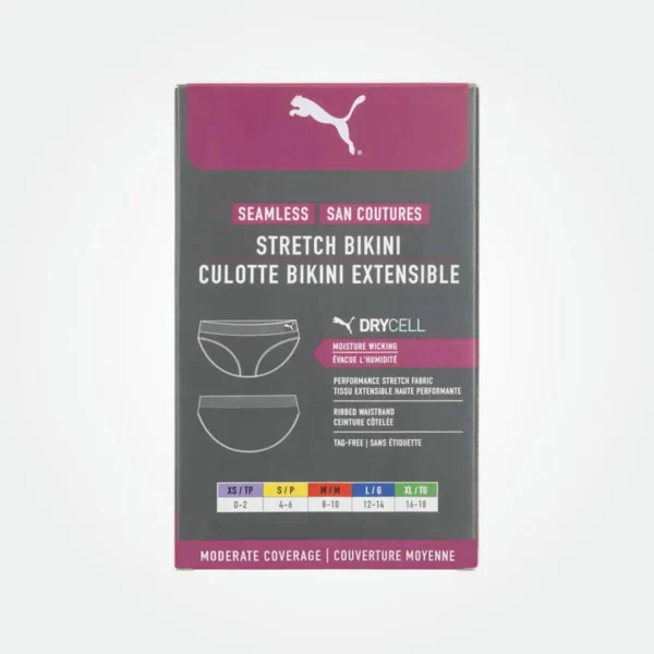 Puma 4 Packs Seamless Bikini - Image 3