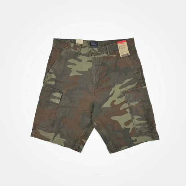LEVI'S MEN CARGO SHORTS CAMOUFLAGE