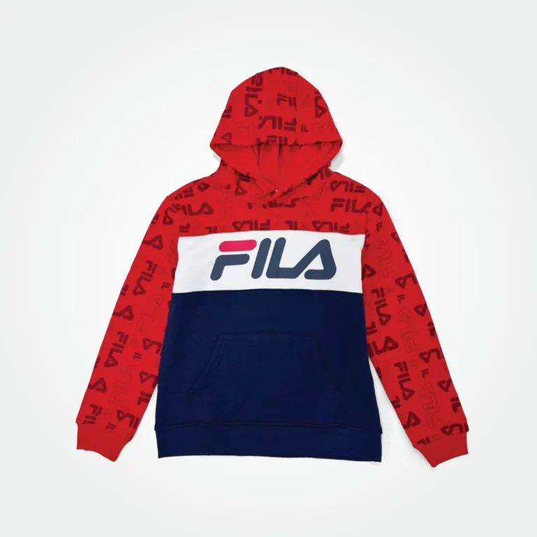 Fila Big Boys Hoodie Sweatshirt Big Logo