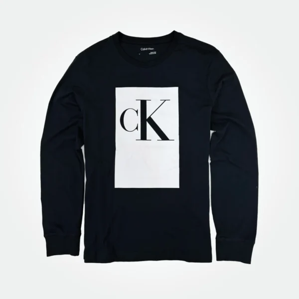 CALVIN KLEIN MEN SWEATSHIRT BOX LOGO