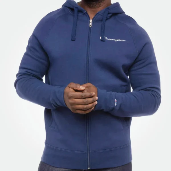 Champion Men Full Zip Hoodie Jacket