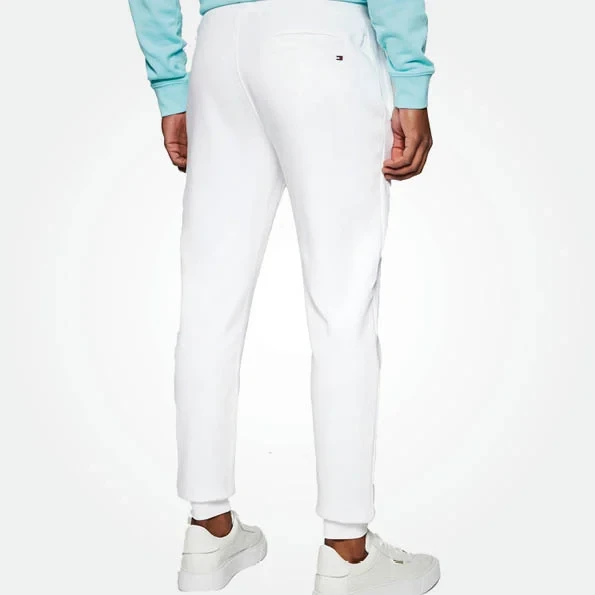 Tommy Hilfiger Men Sweatpants Flag Logo White - Image 2