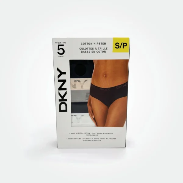 DKNY Women's Hipster Panties 5 Pack