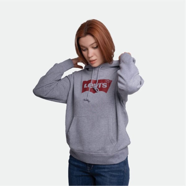 Levi's Women's Hoodie Jacket Graphic Print Logo - Image 3