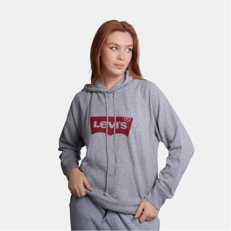 Levi's Women Hoodie Jacket Graphic Print Logo