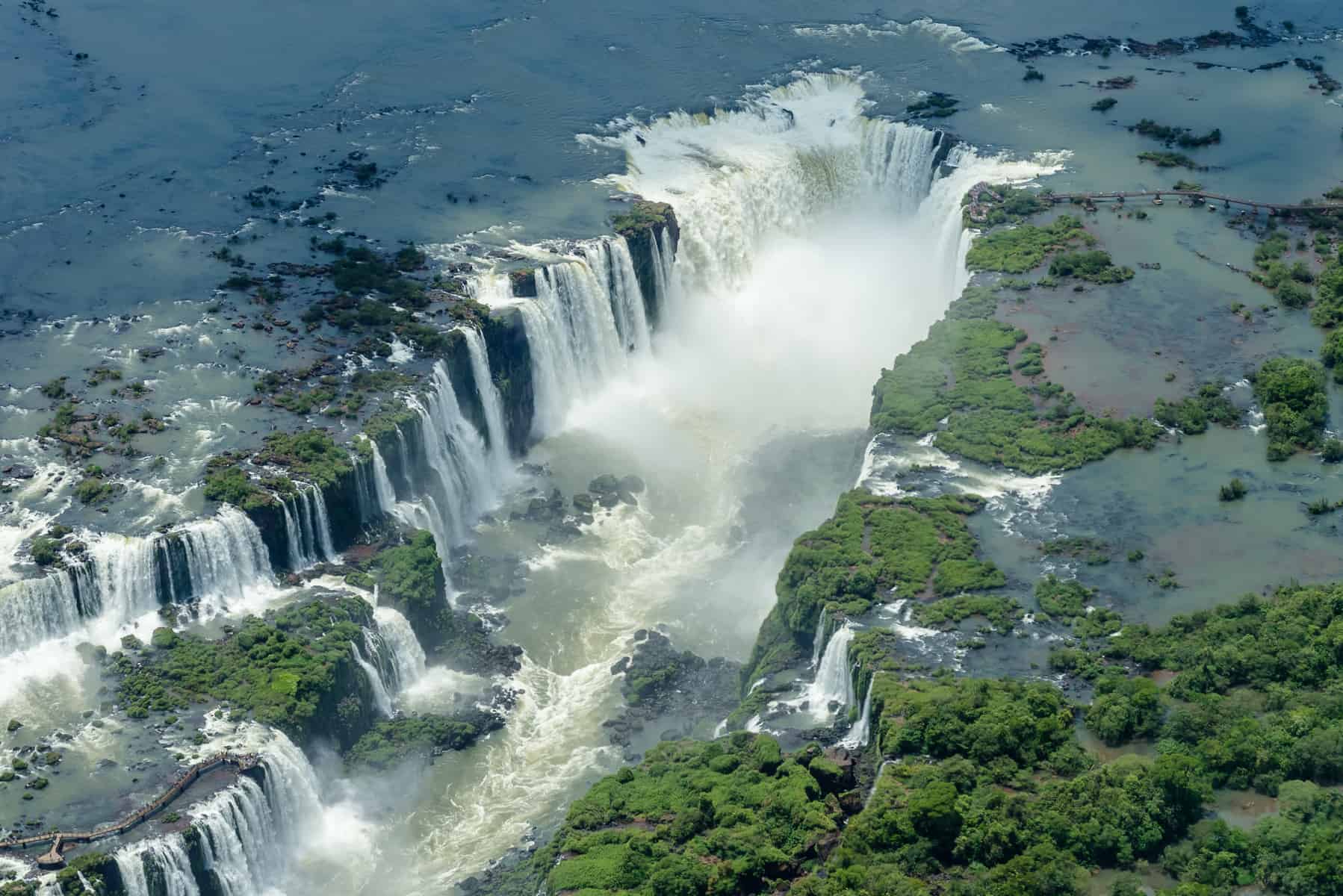 Eventyrrejser i Sydamerika og de mange lande 3 Iguazu waterfalls, Argentina and Brazil