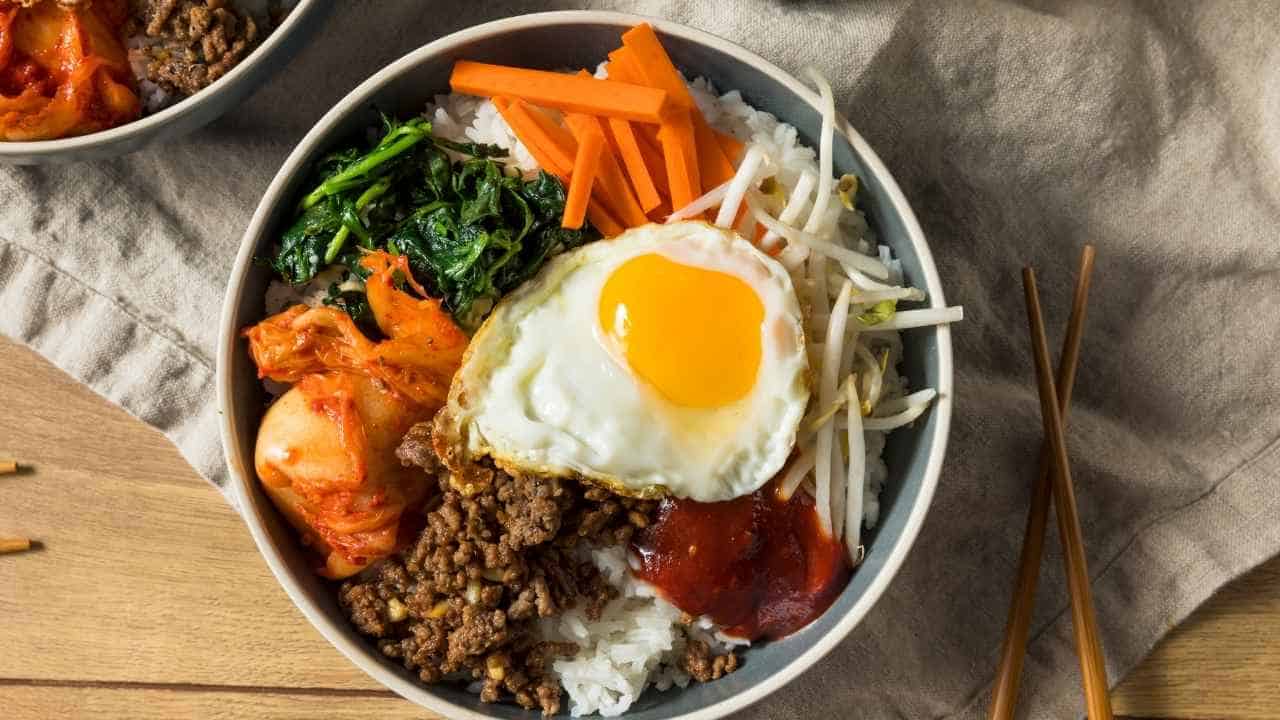Bibimbap, mad fra Korea