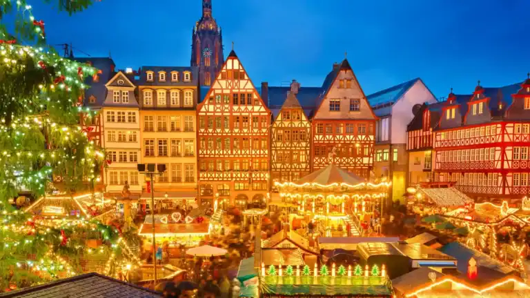 Weihnachtsmarkte Jul i Europa