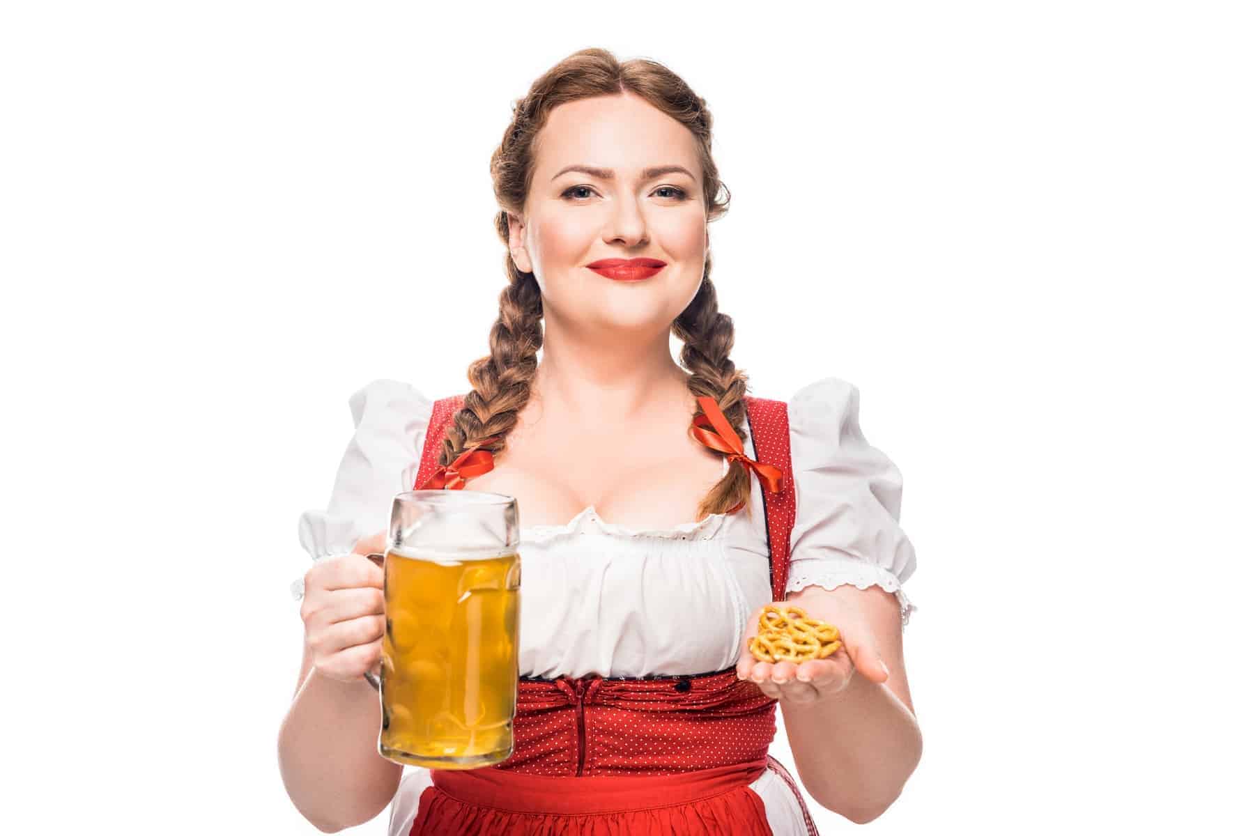 Oktoberfest i München med charmerende betjening