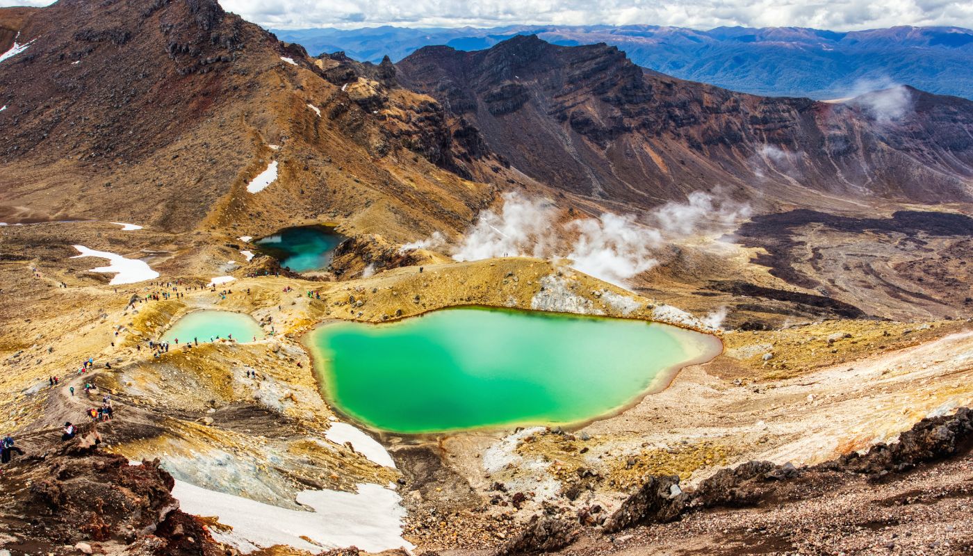 Adventure rejser 4 Adventure rejser - Tongariro Alpine Crossing