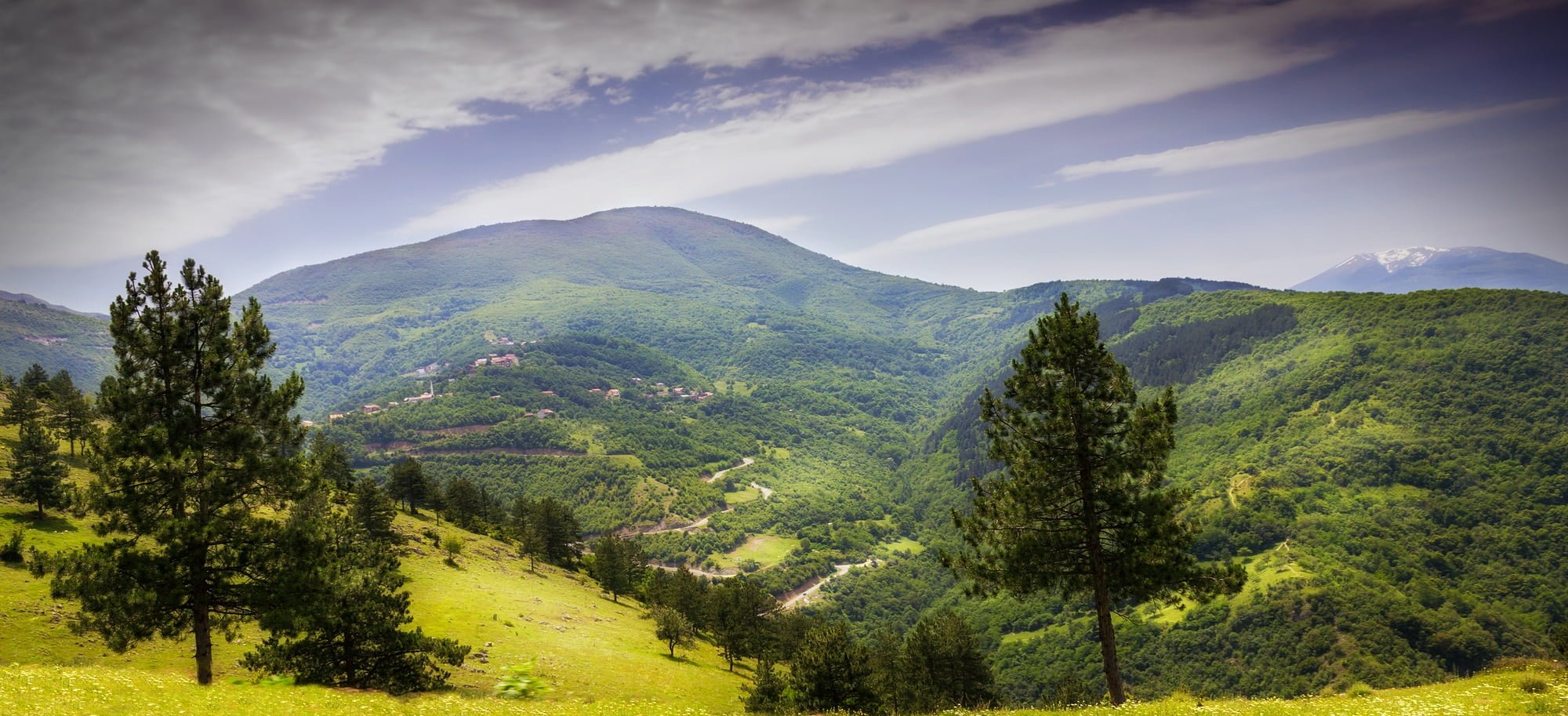 Kosovo landskab