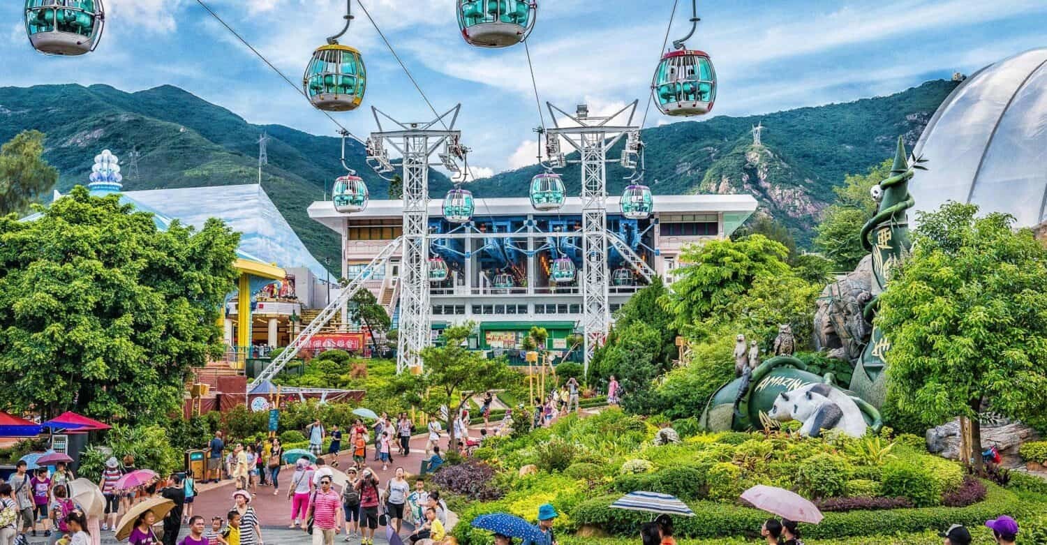 Oceanpark Cable Car, Hong Kong