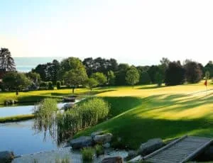Evian Resort Golf Club & golf course hul 16