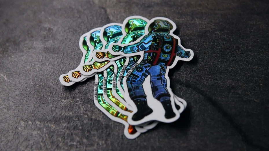 The Function Of Holographic Stickers