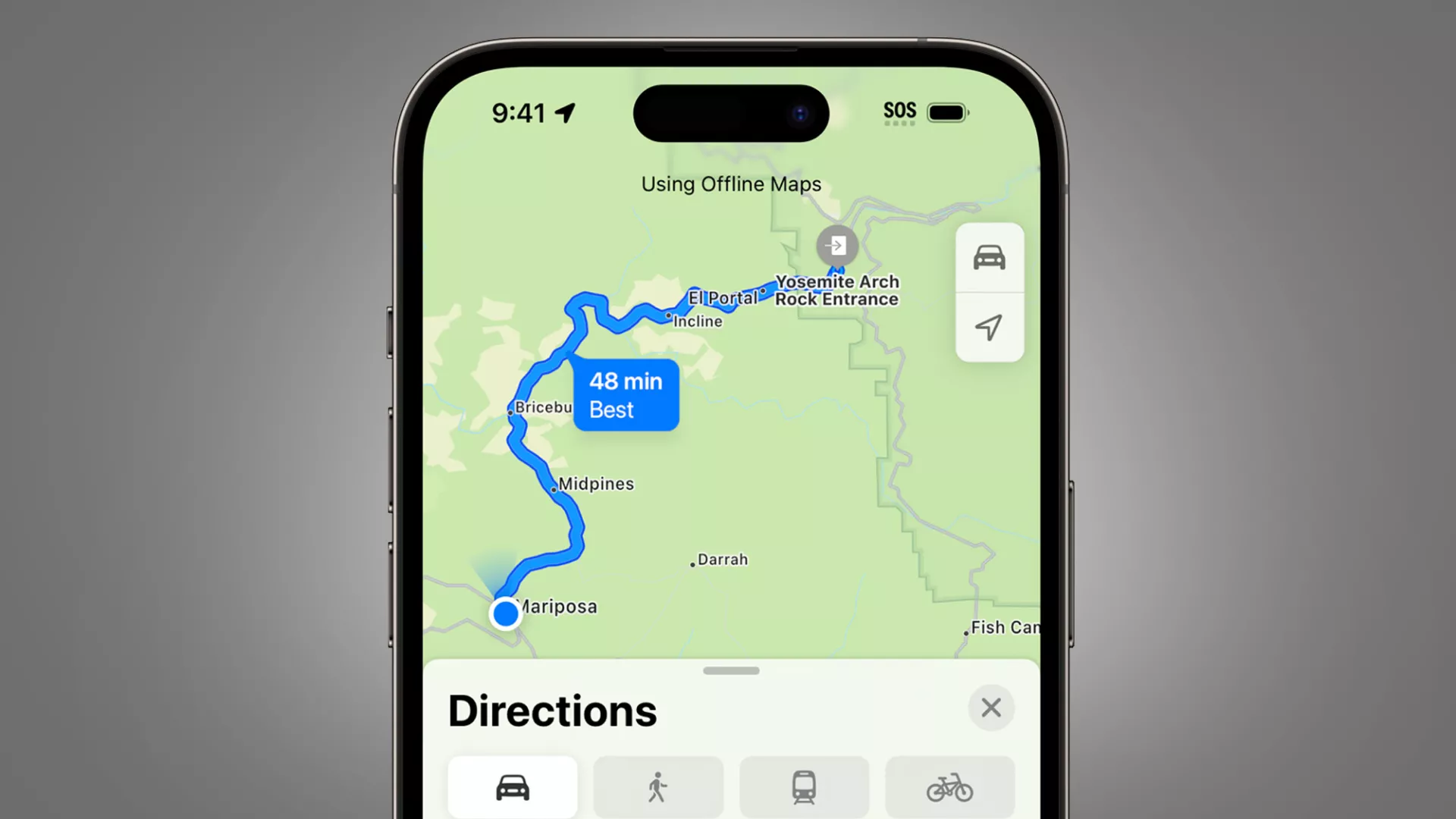 An Image Representing The Convenience Of Offline Maps In Apple Maps, Ensuring Navigation Without An Internet Connection.