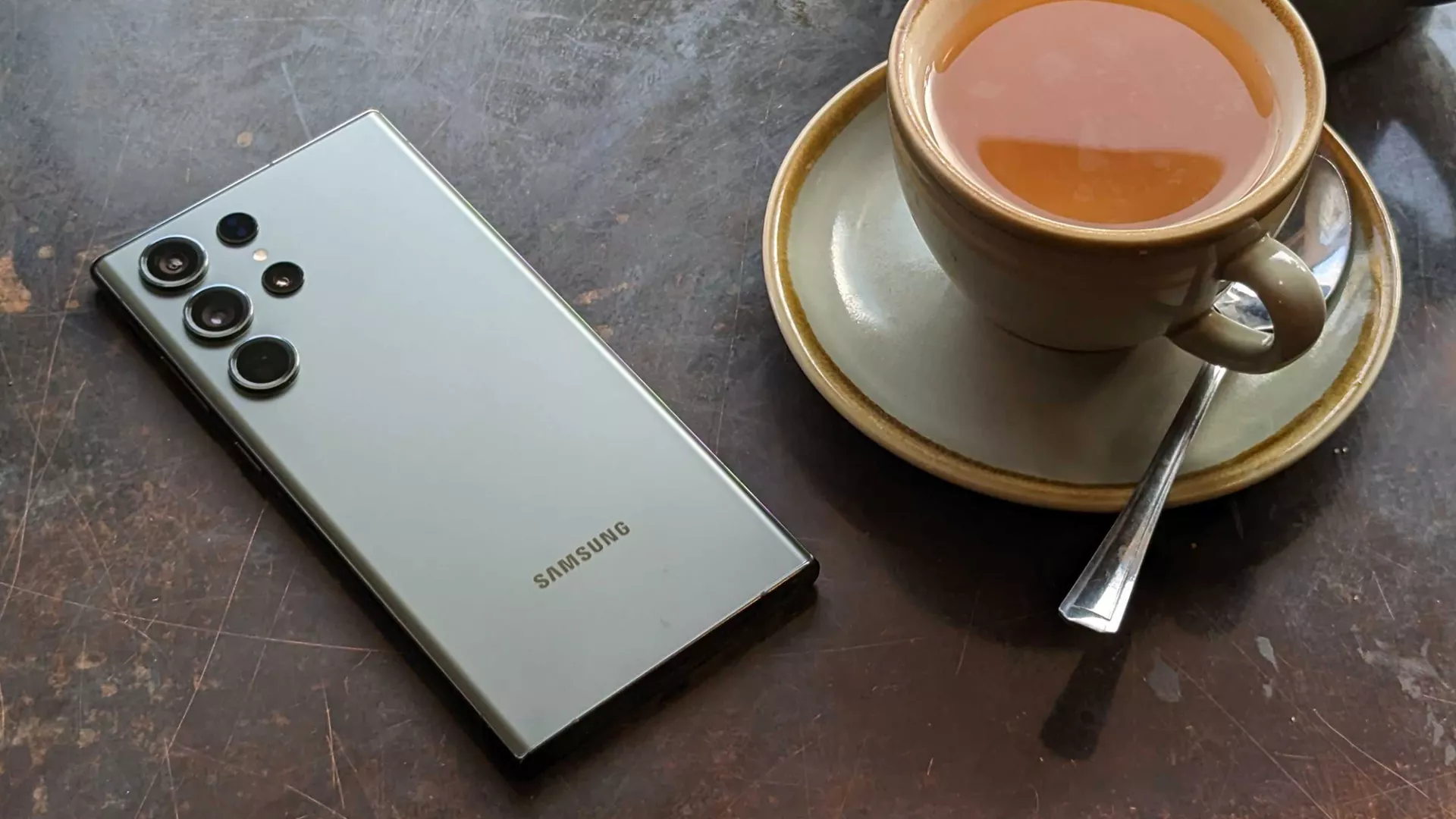 Samsung Galaxy S24 Showcasing Its Sleek Design And Advanced Features.