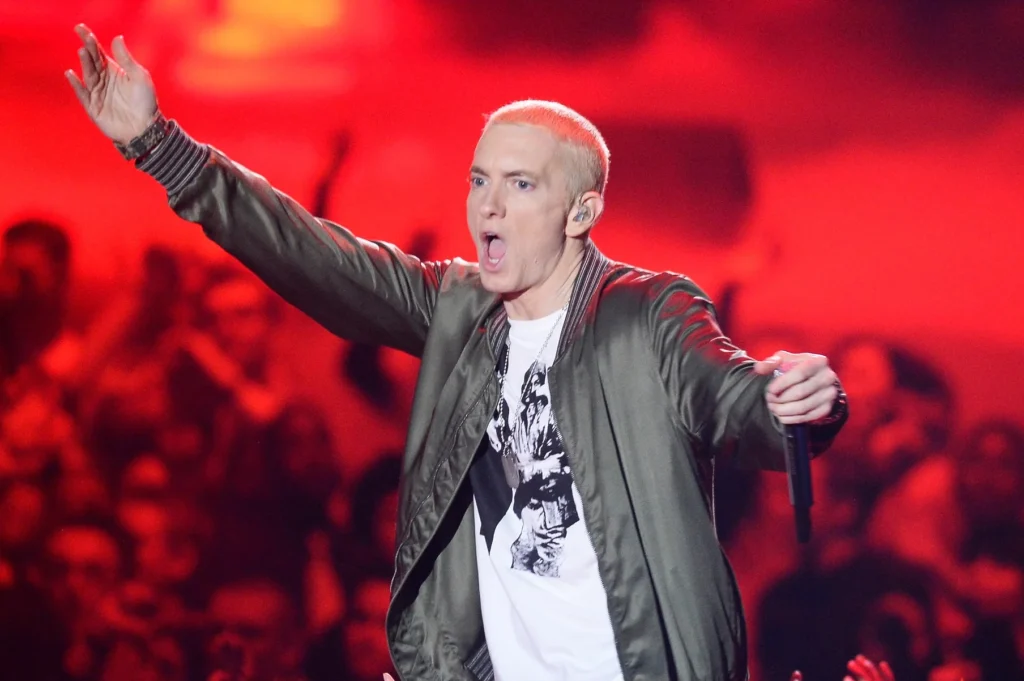Eminem Net Worth $250 Million 2 Getty Images/Kevork Djansezian