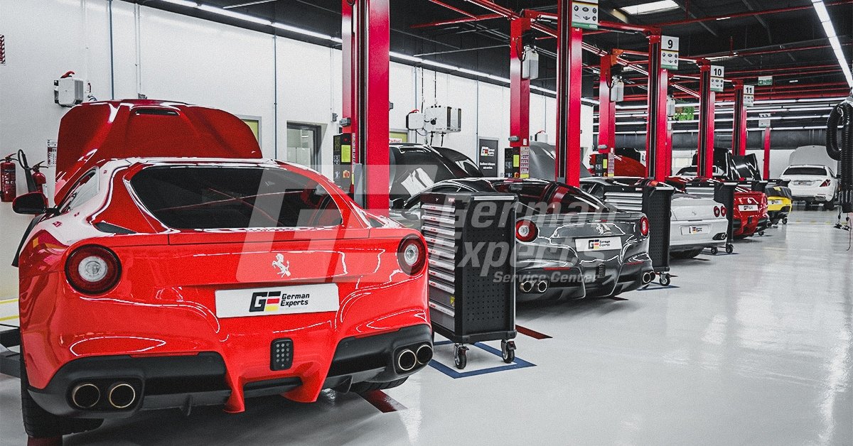 Ferrari Car Repair And Maintenance Service In Dubai, Uae
