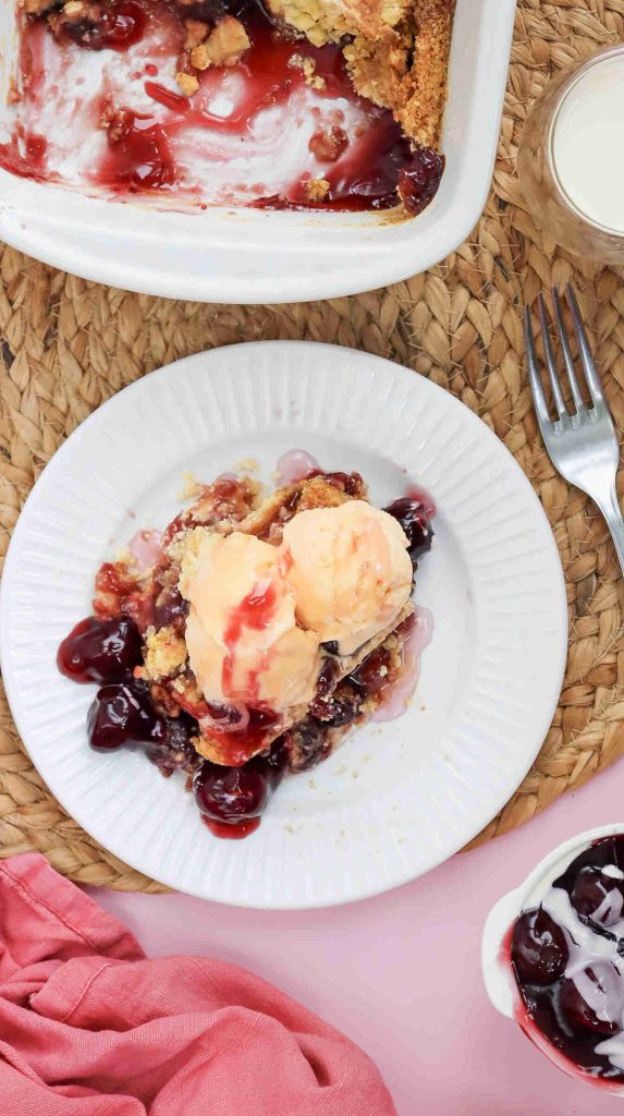 cherry dump cake