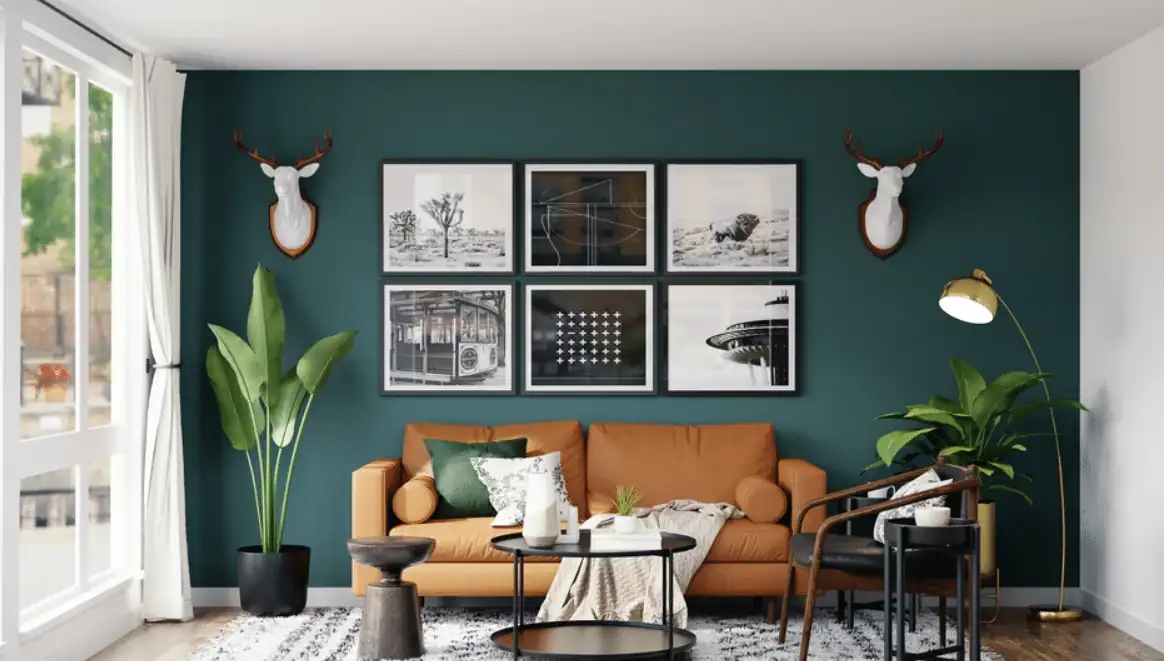 Wall Painting Ideas For Every Room in Your Home & Latest Trends 2024 3 Wall Painting Ideas For Living Room