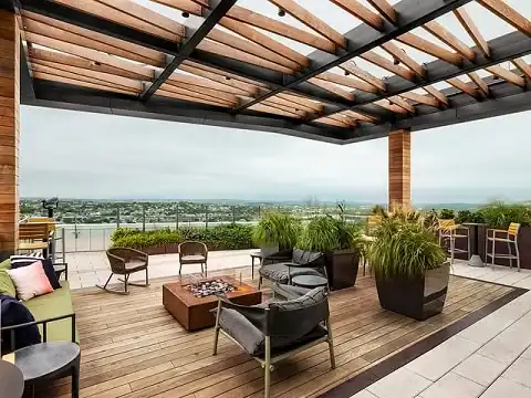 rooftop garden in the bay area