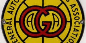 General Automobile Owners Association radiator badge