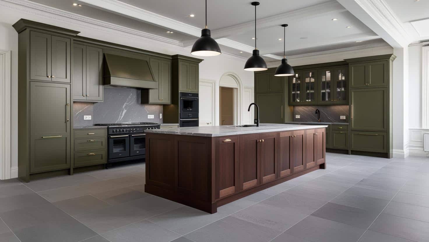 Olive kitchen design, kitchen designers 