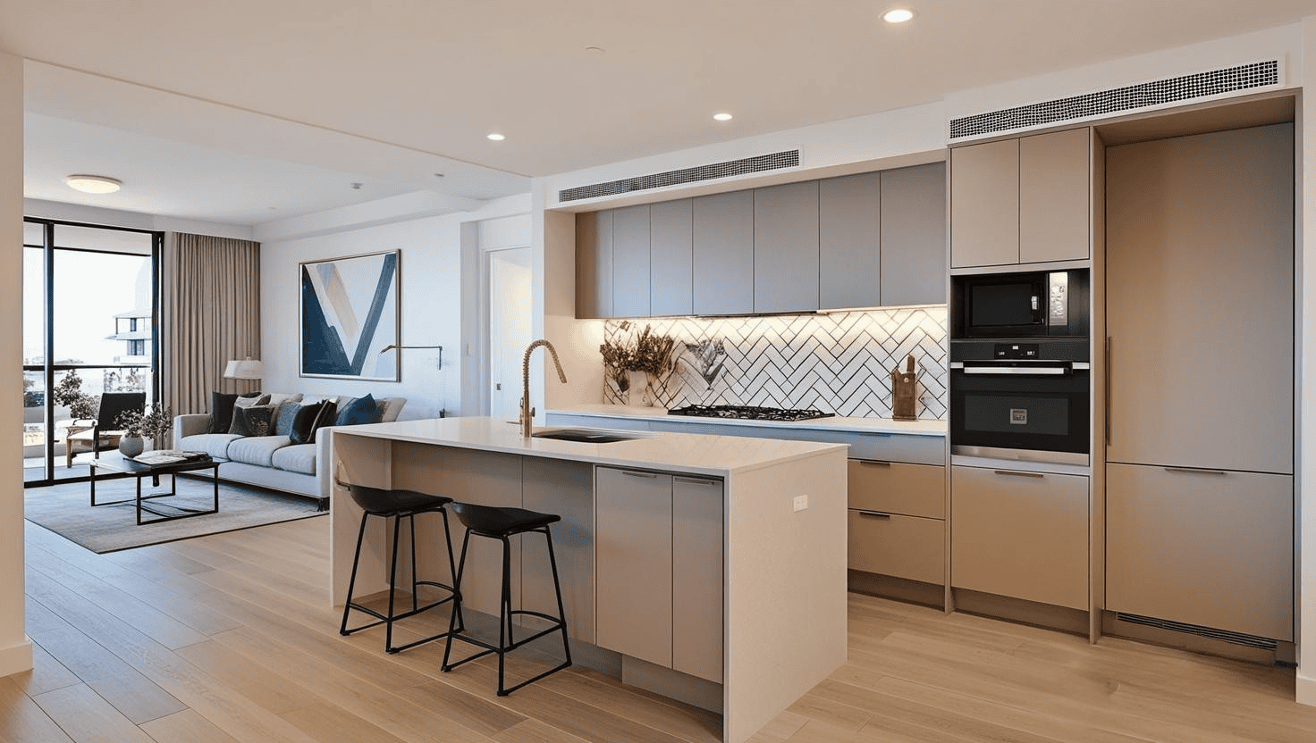 Apartment kitchen design