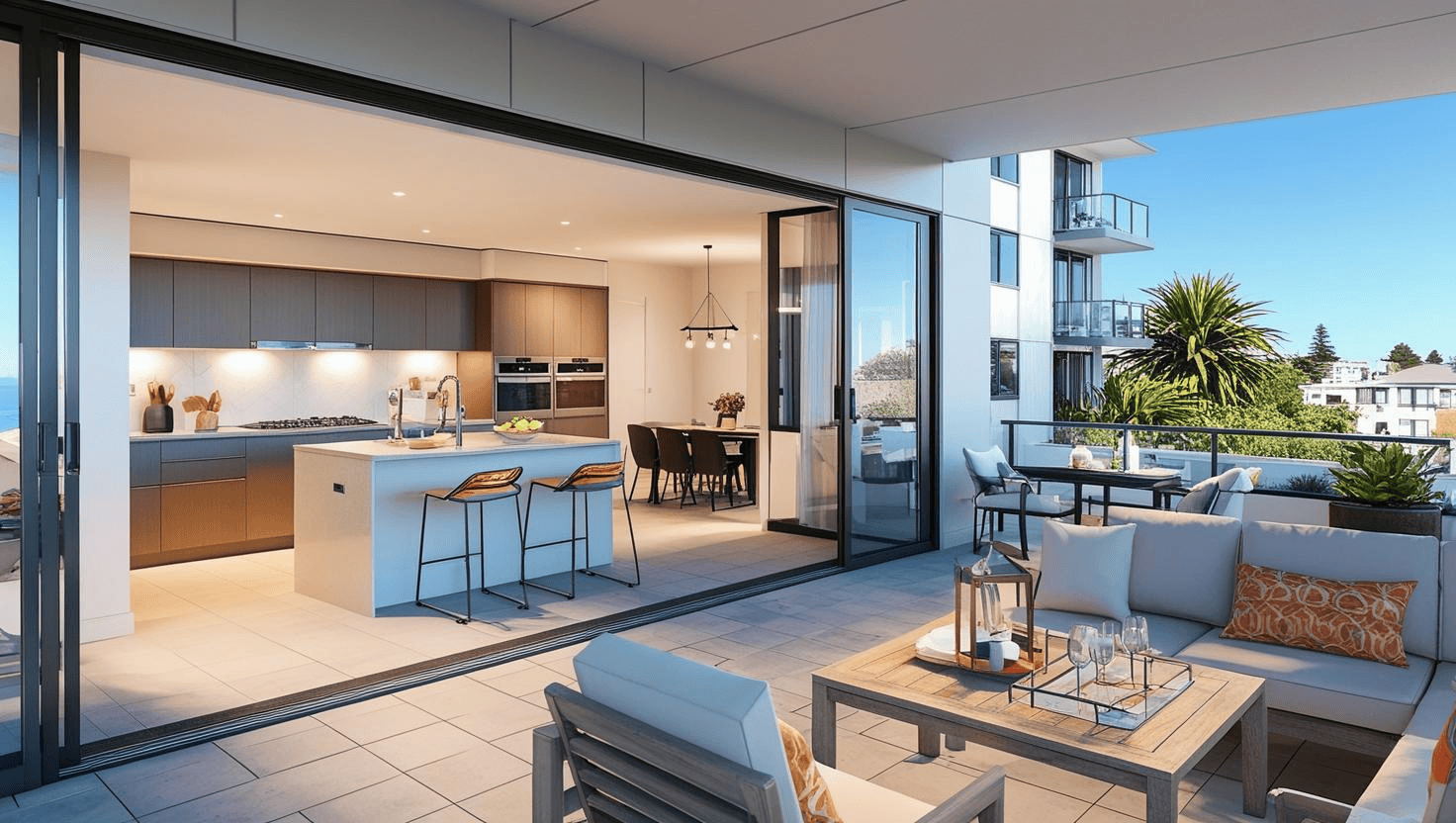 Apartment kitchen design auckland