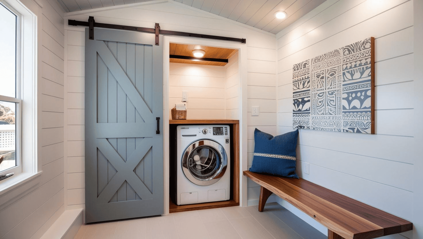Small laundry design