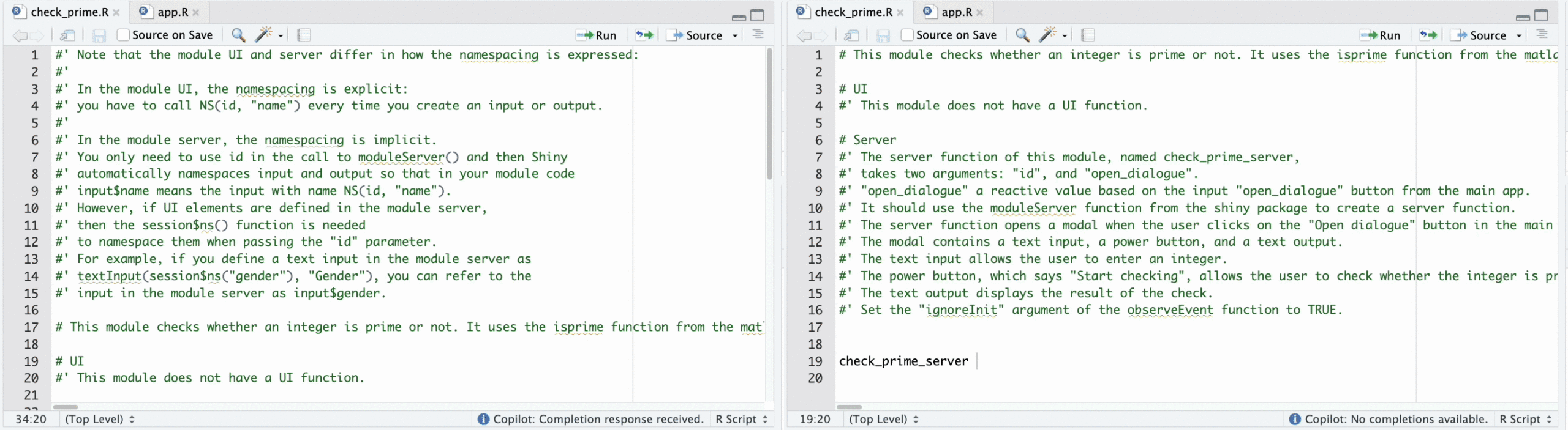 GitHub Copilot for R Shiny Development - ProCogia