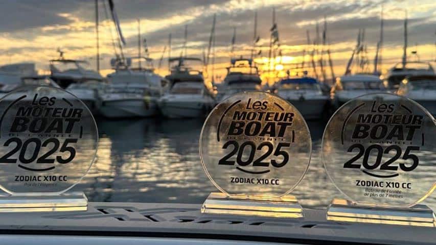 Zodiac X10CC Earns 3 Major Awards - Triple Triumph @ RIBs ONLY - Home of the Rigid Inflatable Boat
